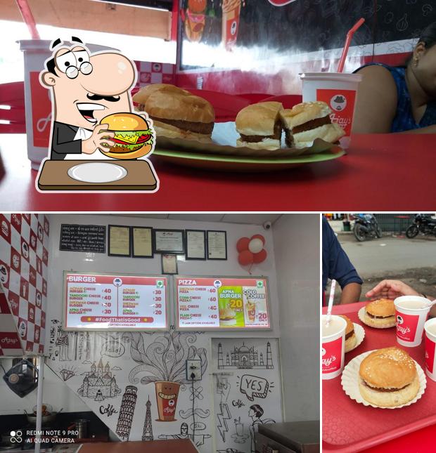 Get a burger at Ajay's - Udhna, Surat