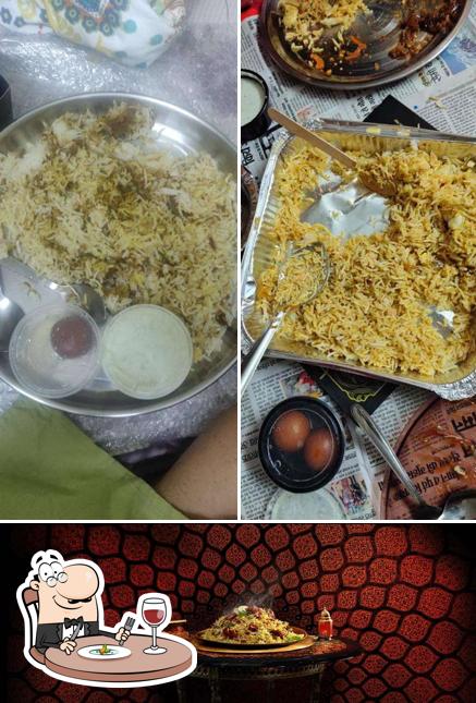 Food at Behrouz Biryani
