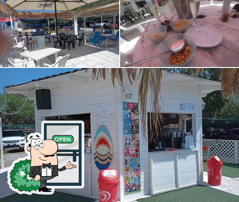 Questa è la immagine che mostra la esterno e bevanda di Lido Riviera il Turrazzo