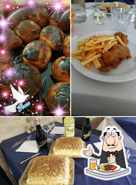 Cibo al Trattoria Paradiso di Nervi