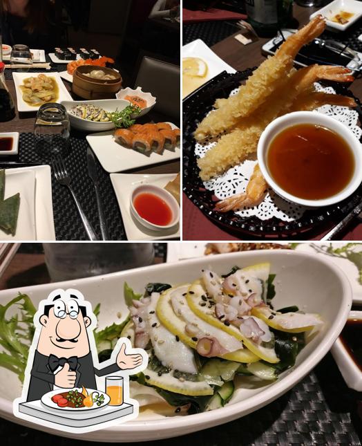 Platti al Ristorante Dinzu Asian Cuisine