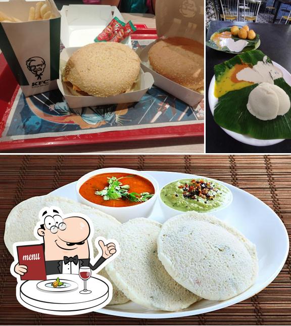 Food at Sri rama pure veg meals and biryani