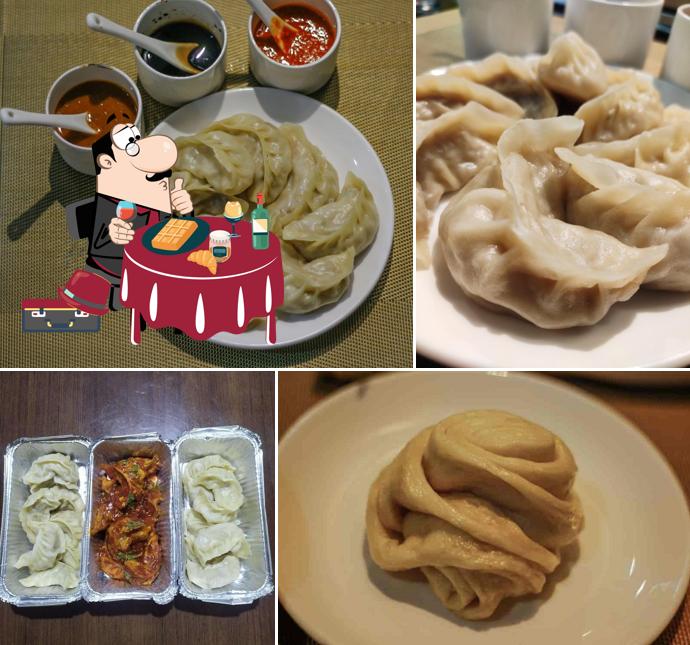 The Blue Poppy Siliguri serves a selection of sweet dishes