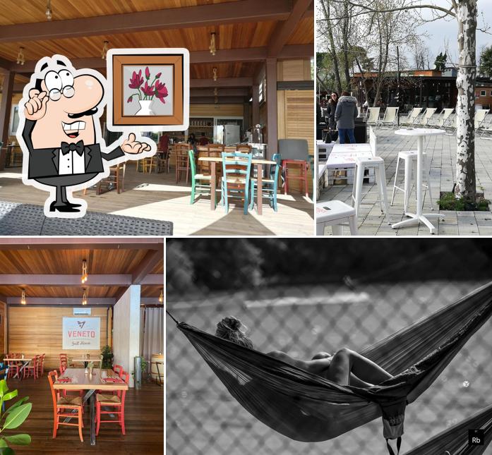 Gli interni di Veneto Cable Park/Veneto Grill House