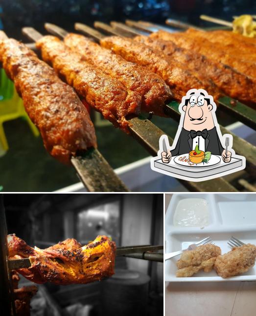 Food at Ziyas Barbeque And Grills