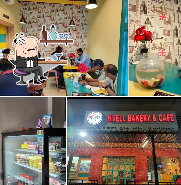 The interior of kvell restaurant and bakery( best restaurant in siwan)
