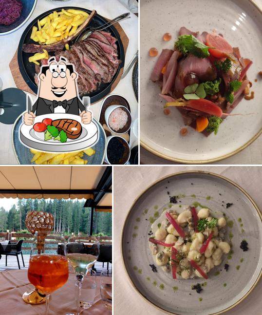 Bistecca al Ristorante Lago Pianozes di alberti massimo