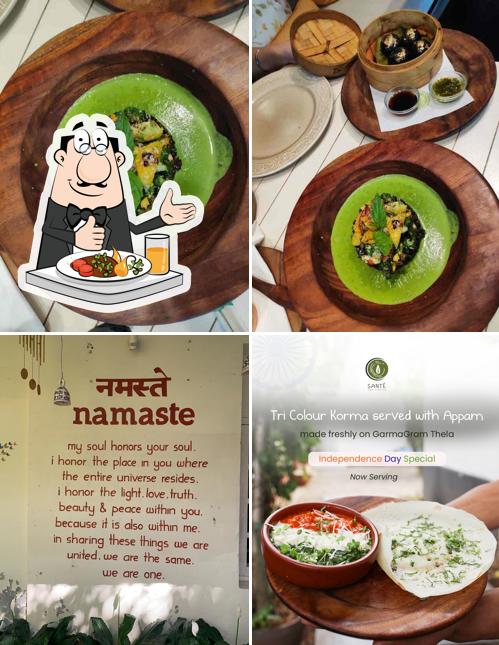 Food at Santé Spa Cuisine