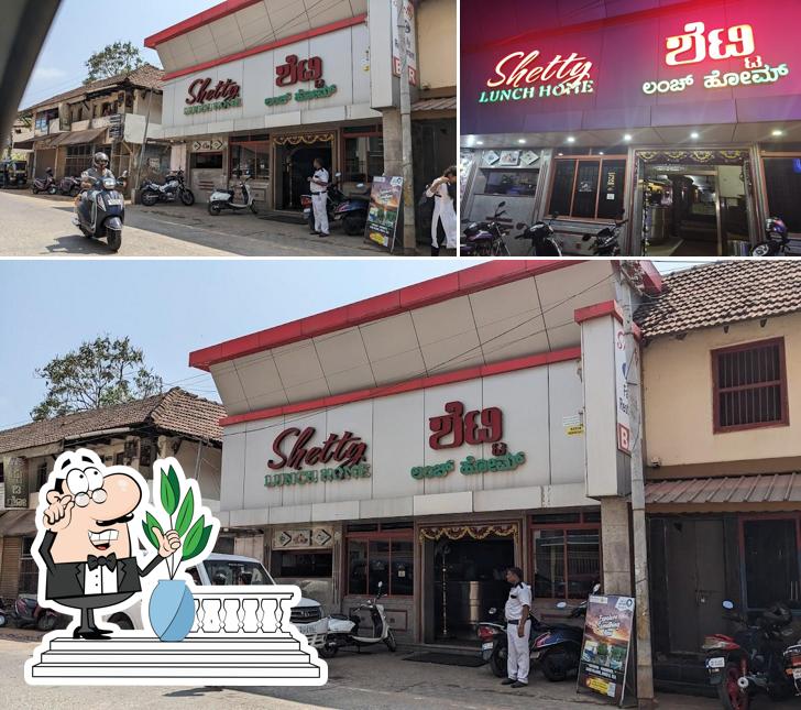 You can get some fresh air at the outside area of Shetty Lunch Home ESTD. 1956