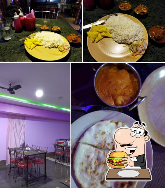 Try out a burger at Abhinandan Restaurant