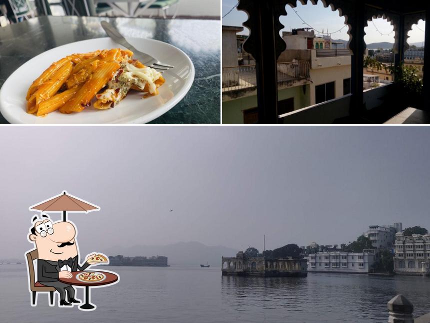 Among different things one can find exterior and food at Namaste Cafe & Restaurant - Best Indian Food Restaurant in Udaipur