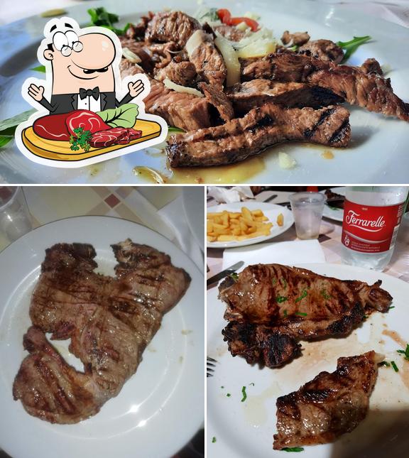 Scegli i piatti di carne a Ristorante pizzeria da Gighetto