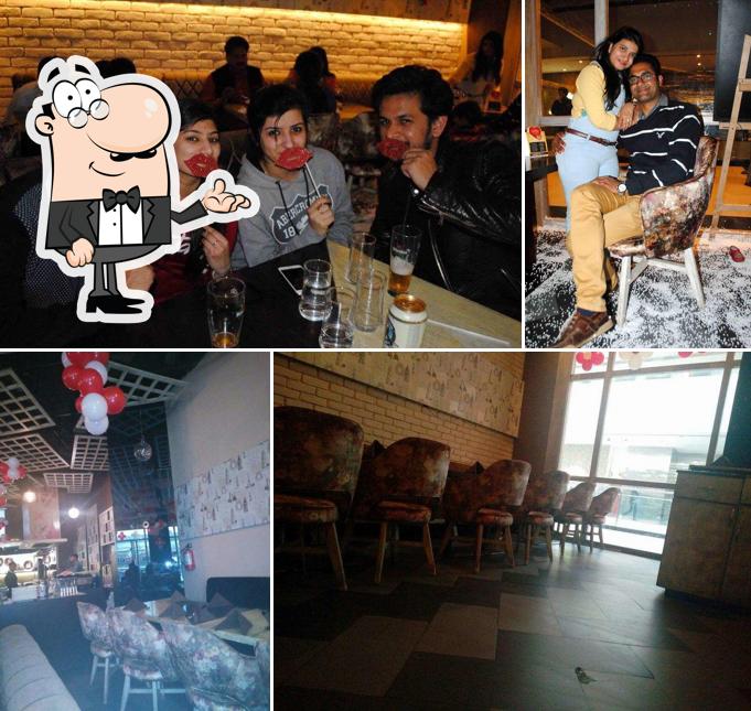 The interior of Barrels & Grills