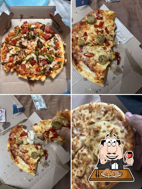 Order pizza at Domino's Pizza Aravind Nagar, Bengaluru
