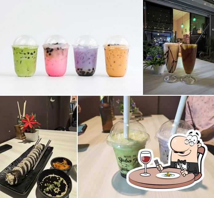 Chocolate mousse at KIMBAP TOWN༼ཀྱིམ་འབབ་ཊོན།༽