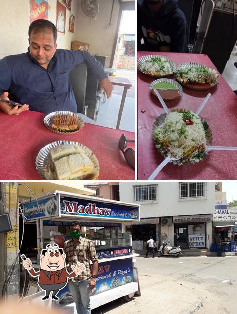 Food at Madhav Sandwich & Pizzas