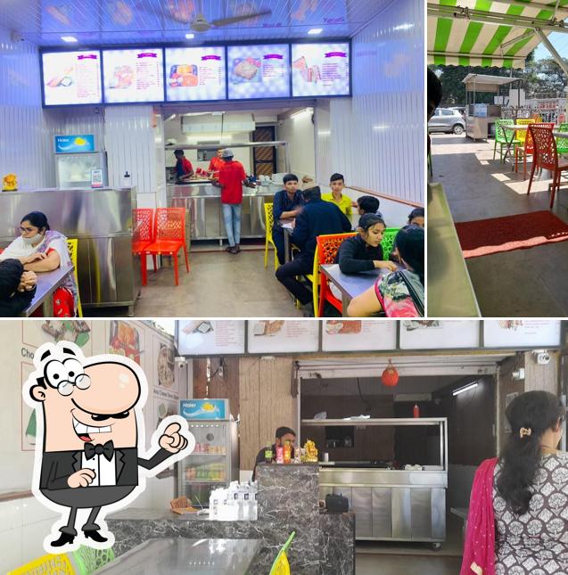 The interior of Mankar Dosa