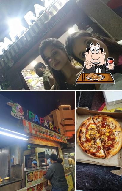 Pick pizza at PAPA RAZI