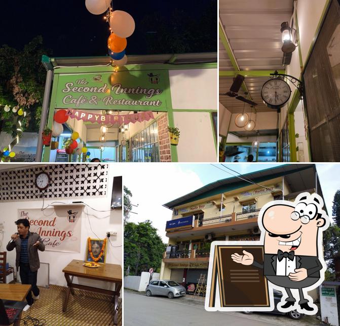 The exterior of The Second Innings Cafe