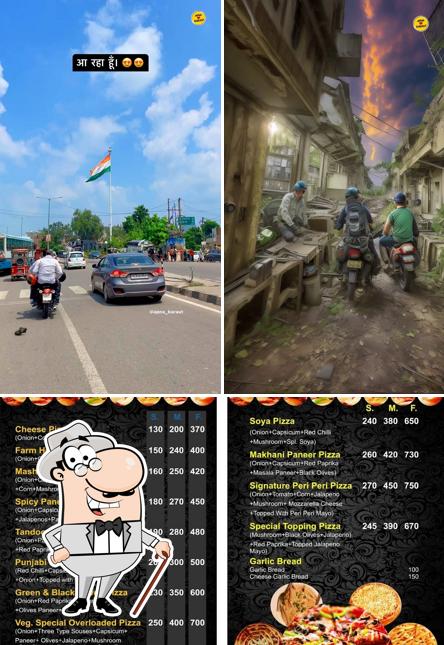 Check out how star pizza Baraut looks outside