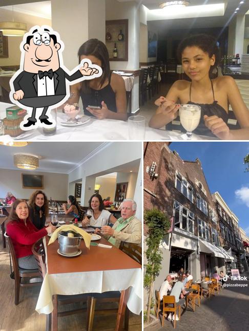 Veja imagens do interior do Restaurante e Pizzaria Beppe