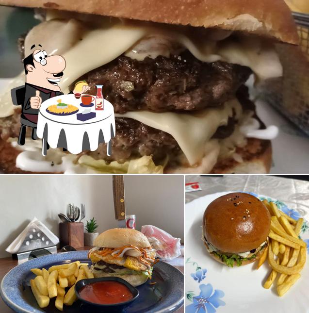 Try out a burger at Labasa Goa