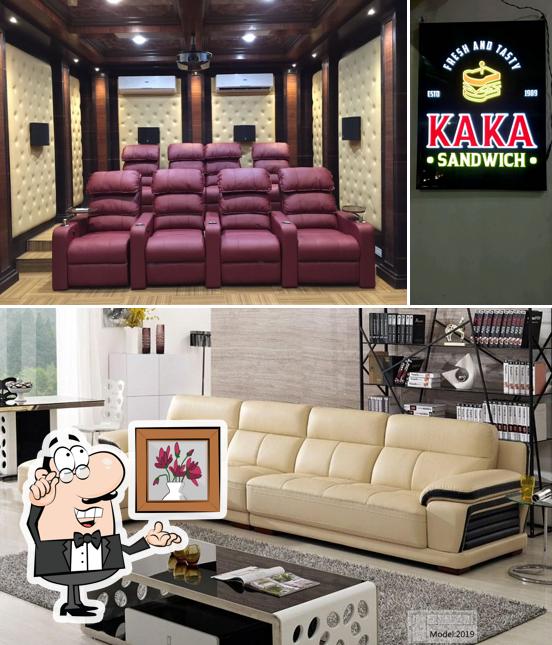 The interior of Kaka Sandwich - since 1989