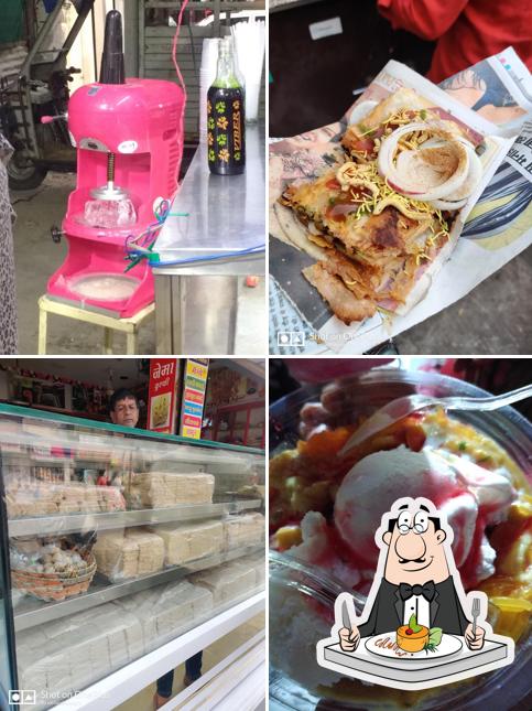 Food at Nema Kulfi And Gajak