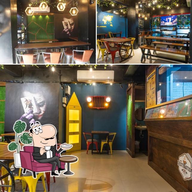 Check out how Destination Cafe looks inside
