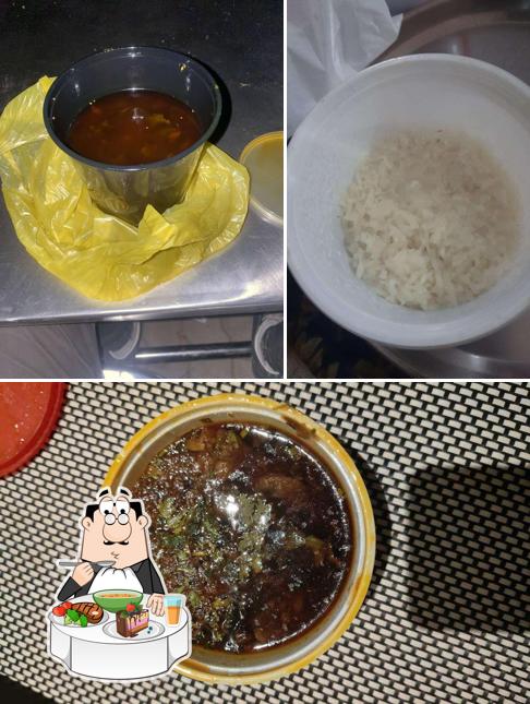 Hot and sour soup at Handi Restaurant