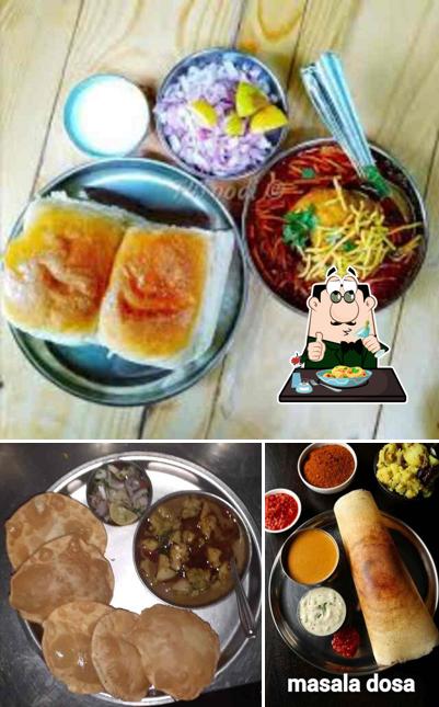 Food at Hotel Krishna