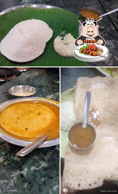 Food at Hotel Sri Krishna Prasad