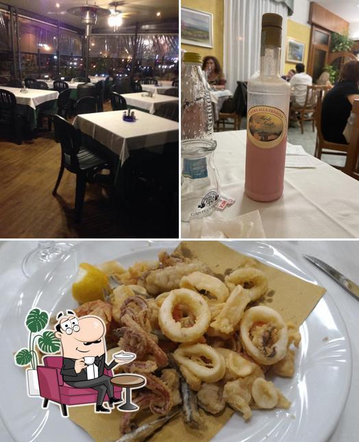 Tra le varie cose da Pizzeria Ideal - Fratelli Palella si possono trovare la interni e cibo