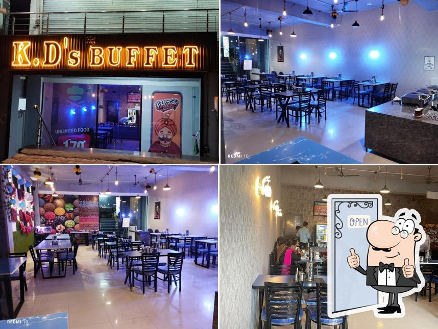 See this image of K.D's Buffet Restaurant - pure veg Restaurant