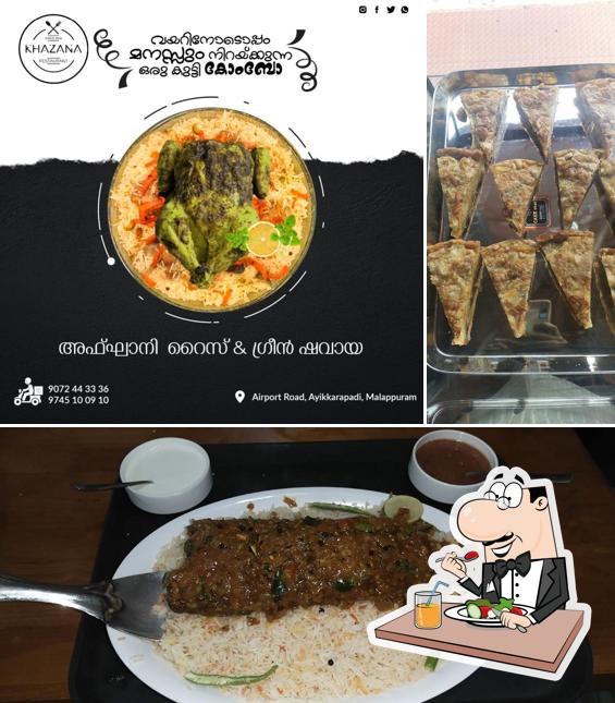 Meals at Khazana Restaurant