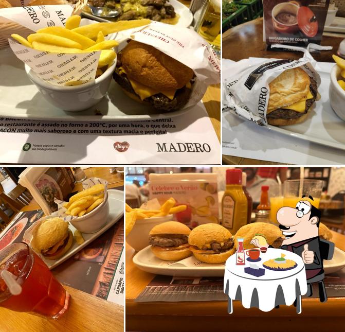 Experimente um hambúrguer no Madero Steak House - Salvador Shopping