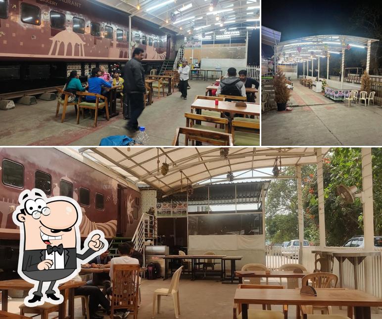 Check out how Offtrack Rail Coach Restaurant looks inside