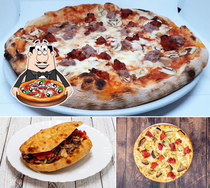 Scegli tra le molte varianti di pizza