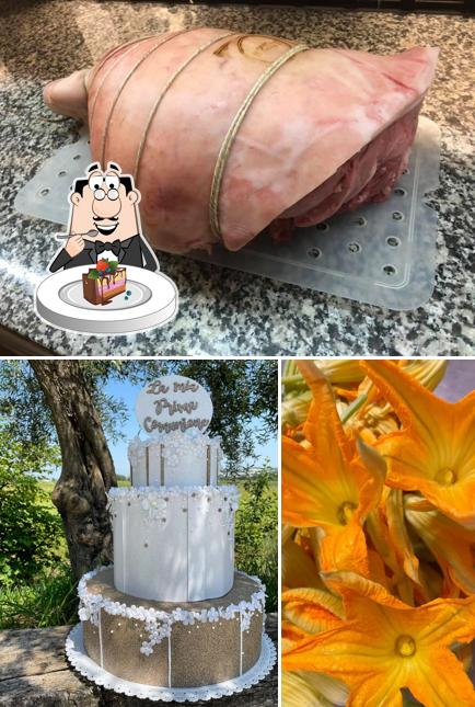 Torta al cioccolato al Agriturismo Il Confine