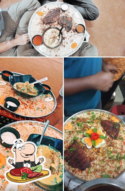 Order meat meals at Big Plate Mandi