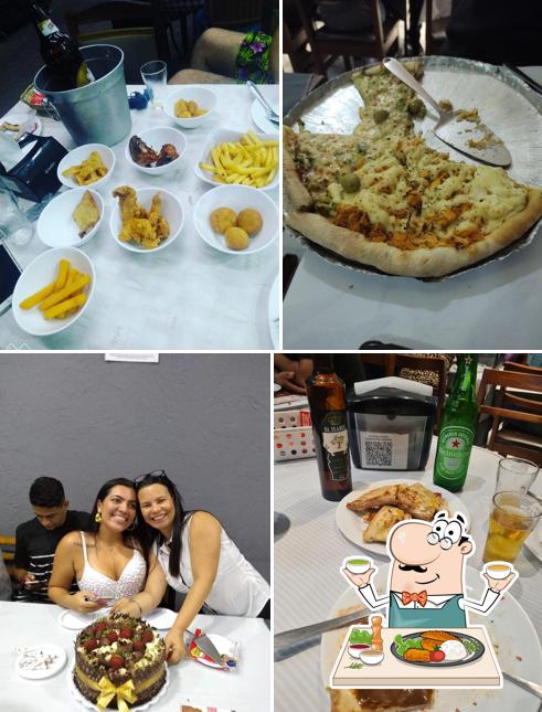 Comida em Diego’s Pizzaria