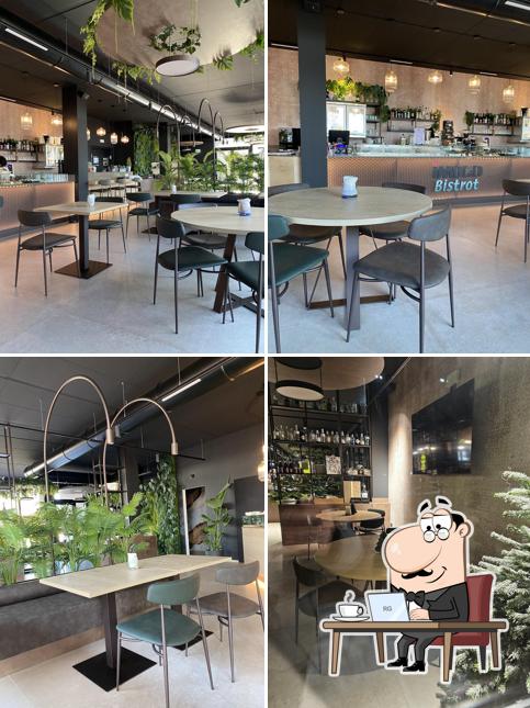Gli interni di Imoco Bistrot