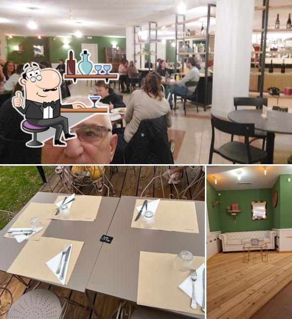 Gli interni di Sincero - osteria con cucina di mercato. Per l'aperitivo, la cena ed il dopo-cena