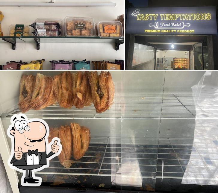 Look at this image of TASTY TEMPTATIONS