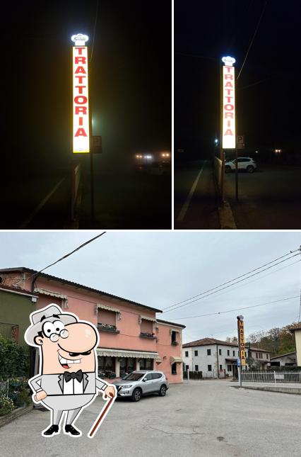 Gli esterni di Trattoria Ponte Delle Valli