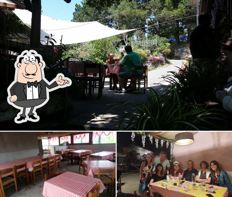 Gli interni di Trattoria La Tagliola Di Michela Lertora