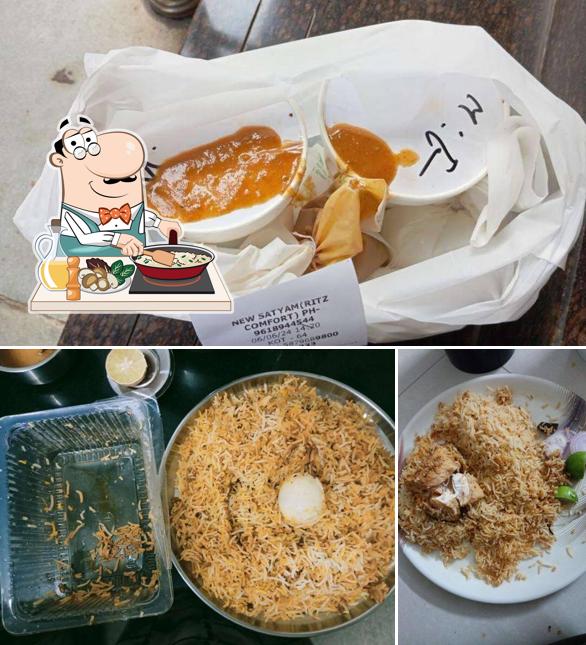 Fried rice at New Satyam Stay Comfort