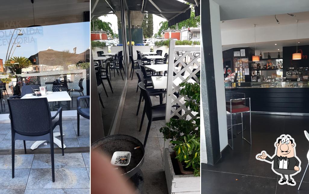 Gli interni di Bar Marrocco