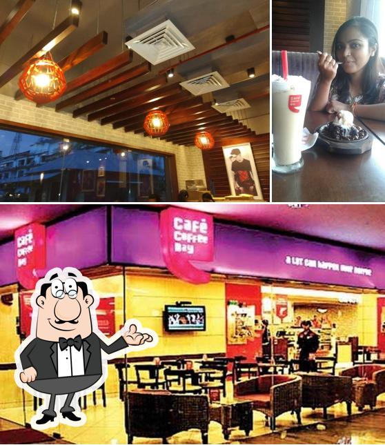 The interior of Café Coffee Day