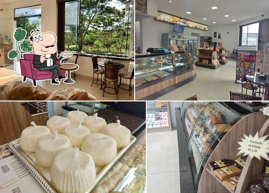 O interior do Café Colonial